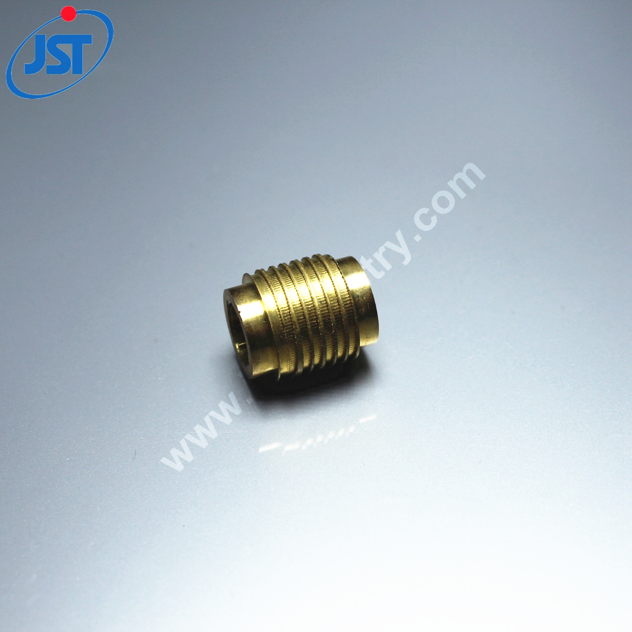 OEM Precision CNC Turning Brass Parts for Power Cable Connector